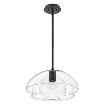 Quintiesse LOTUS QN-LOTUS-P-BLK Pendelleuchte 1x60W/E27