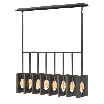 Quintiesse LUDLOW QN-LUDLOW8-GR Suspension 8x60W/E27