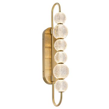 Quintiesse Marni QN-MARNI-6WB-NBR Wandleuchte 1x20W/LED 3000K 1580lm IP20