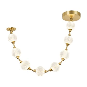 Quintiesse Marni QN-MARNI-8P-148-NBR Pendelleuchte 1x38W/LED 3000K 2280lm IP20