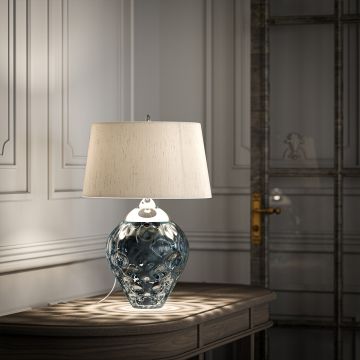 Quintiesse SAMARA QN-SAMARA-TL-BLU Tischleuchte 1x60W/E27+1x7W/GU10 3000K 620LM