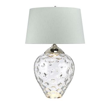 Quintiesse SAMARA QN-SAMARA-TL-LRG-CLR Tischleuchte 1x60W/E27+1x7W/GU10 3000K 620LM