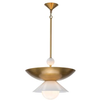 Quintiesse Saucer QN-SAUCER-4P-L-AB-OPAL Pendelleuchte 3x40W/E14 IP20