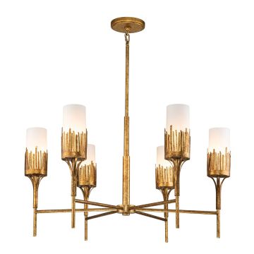 Quintiesse Sawgrass QN-SAWGRASS-6-DG-O Lustre 6x40W/E14 IP20