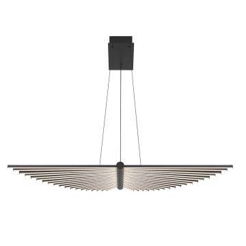 Quintiesse Seraph QN-SERAPH-LP-L-BLK Suspension lumineuse 1x57W/LED 3000K 1192lm IP20