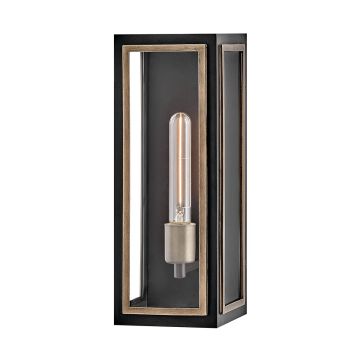 Quintiesse Shaw QN-SHAW-1M-BK Applique murale 1x40W/E27 IP44