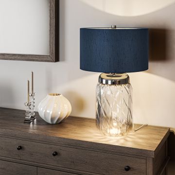 Quintiesse SOLA QN-SOLA-TL-L-BLU Tischleuchte 1x60W/E27 3000k 720LM