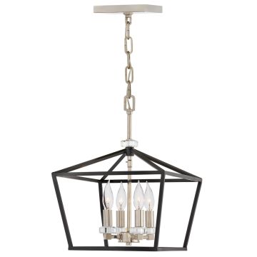 Quintiesse STINSON QN-STINSON-4P-M-BK Pendelleuchte 4x60W/E14