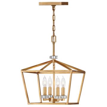 Quintiesse STINSON QN-STINSON-4P-M-DBR Pendelleuchte 4x60W/E14
