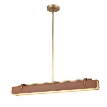 Quintiesse Valise QN-VALISE-LP80-VBS-CL Lampe de plafond 1x30W/LED 2600K 1130lm IP20