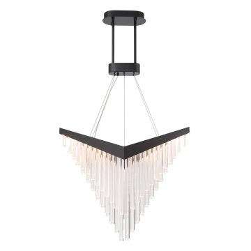 Quintiesse Vivien QN-VIVIEN-P-L-BK Suspension lumineuse 1x40W/LED 3000K 900lm IP20