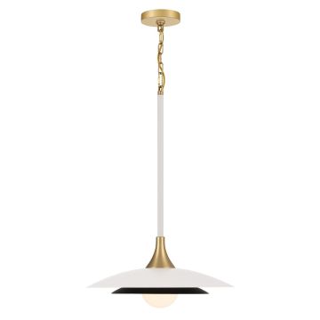 Quintiesse Welsh QN-WELSH-P-WHT Suspension lumineuse 1x15W/LED 3000K 750lm IP20
