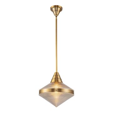 Quintiesse Willard QN-WILLARD-P-VBS-PG Suspension lumineuse 1x60W/E27 IP20