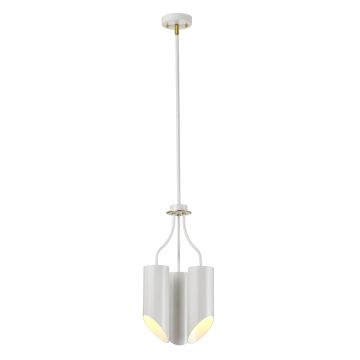Elstead Lighting QUINTO WHITE QUINTO3-WAB Kronleuchter 3x60W/E27