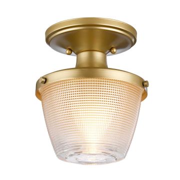 Elstead Lighting DUBLIN QZ-DUBLIN-SF-PNBR Deckenlampe 1x60W/E27 IP44