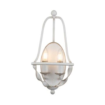 Quoizel Bradbury QZ-BRADBURY2-AWH Wandleuchte 2x40W/E14