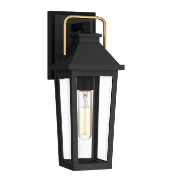 Quoizel Buckley QZ-BUCKLEY-S-MBK Applique murale 1x40W/E27 IP44