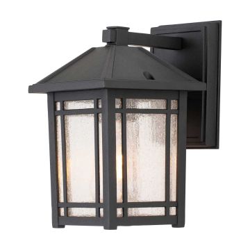 Quoizel Cedar Point QZ-CEDAR-POINT-S-BK Wandleuchte 1x60W/E27 IP44