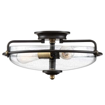 Quoizel Griffin QZ-GRIFFIN-F-C-PNAB Plafonnier 3x60W/E27