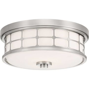 Quoizel GUARDIAN QZ-GUARDIAN-F-BN Plafonnier 2x60W/E27 IP44