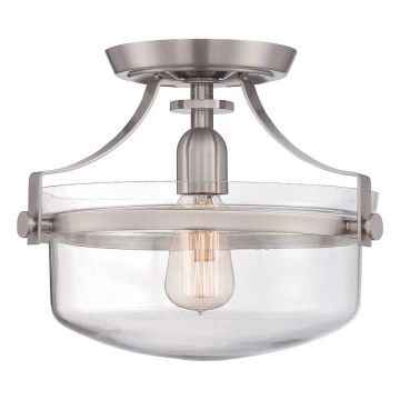 Quoizel PENN STATION QZ-PENN-STATION-F-BN Deckenlampe 1x60W/E27