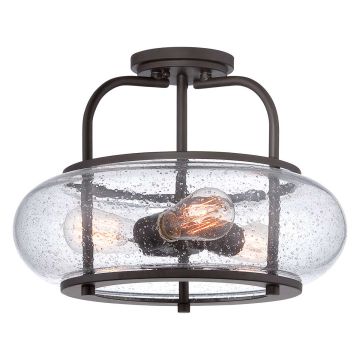 Quoizel TRILOGY QZ-TRILOGY-SF-M Lampe de plafond 3x60W/E27