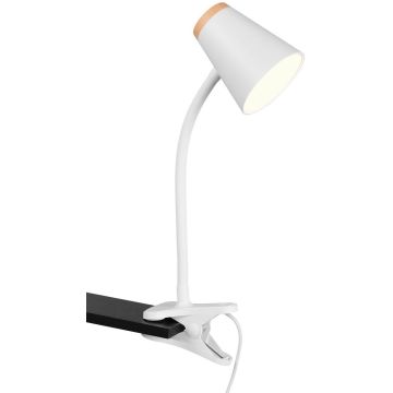 Trio PONGO R25831101 Lampe de bureau avec pince 1x4.5w/led 3000k 500lm ip20