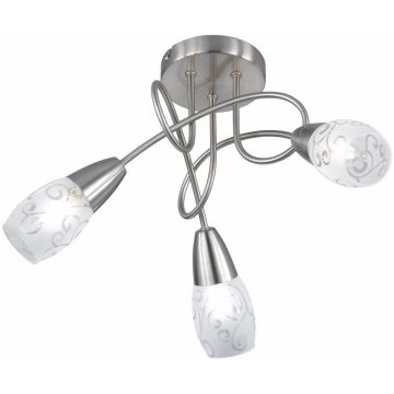 Trio COLMAR R60023007 Deckenlampe 3x28w/e14 ip20