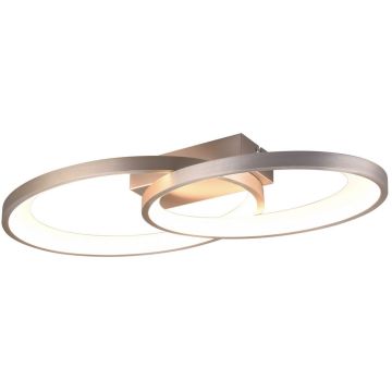 Trio MALAGA R64482107 Lampe de plafond 1x25w/led 3000K 2900lm ip20