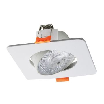 Light Prestige Plus LP-1506/1RS WH Square Einbau-Downlight 1x7W/LED 3000K|4000K|6000K IP20