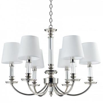 Cosmolight SIENA P06308WH NI Lustre 6x40W/E14 IP20