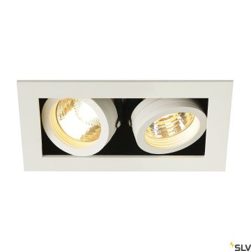 SLV KADUX 115521 Spot encastré 2x50W/GU10 IP20