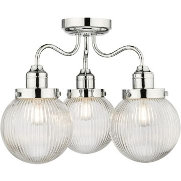 Dar Lighting Tamara TAM5350-IP44 Lampe de plafond 3x40w/e14 ip44