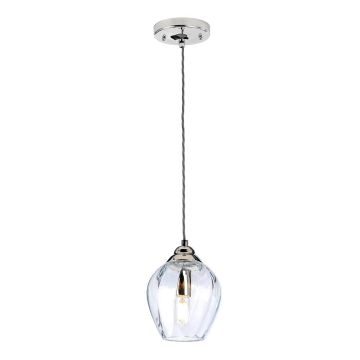 Elstead Lighting Tiber TIBER-P-CLEAR Suspension 1x60W/E27