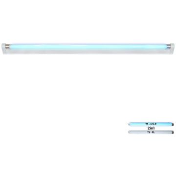 Prezent GERMICIDAL LAMP V. UV 70003 Lampe bactéricide 1x28w/uv-c+1x28w/t5 4000k 1550lm|1550lm ip20