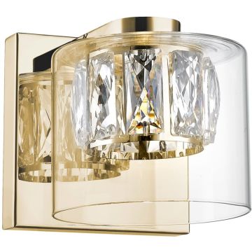 Zuma Line GEM W0389-01A-F7AC Wandleuchte 1x5W/LED 3000K 450LM