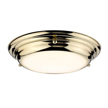 Elstead Lighting WELLAND MINI WELLAND-F-S-PB Plafonnier 1x12W/LED 1080LM IP54
