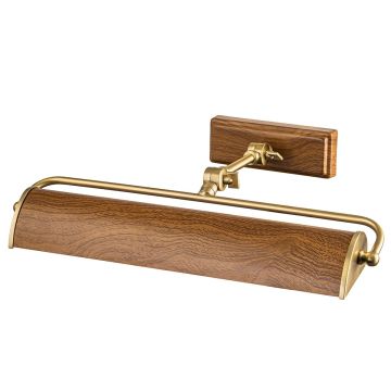 Elstead Lighting Winchfield WINCHFIELD-PLM-AB-OAK Bildleuchte 2x40W/E14 IP20