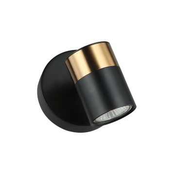 Italux Elice WL-58892-1-BK-BRO Wandleuchte 1x35W/GU10 IP20
