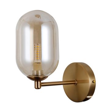 Italux PERANO WL-4215-1-HBR Wandleuchte 1x5W/G9 IP20