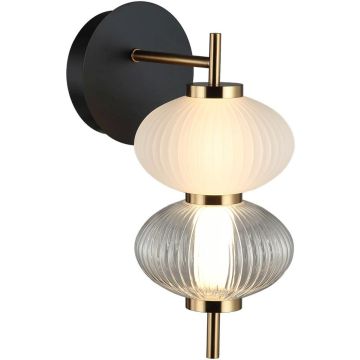 Italux Testa WL-84938-2-BK Wandleuchte 1x8W/LED 3000K 480lm IP20