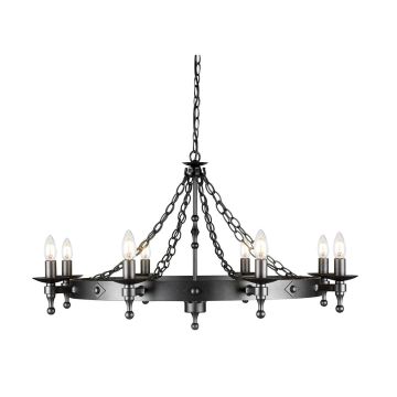 Elstead Lighting WARWICK WR8-GRAPHITE Kronleuchter 8x60W/E14