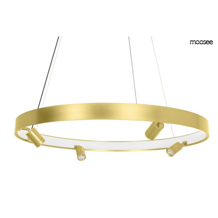 King Home-MOOSEE CIRCLE SPOT GOLD-MSE010100160-KNGMSE010100160